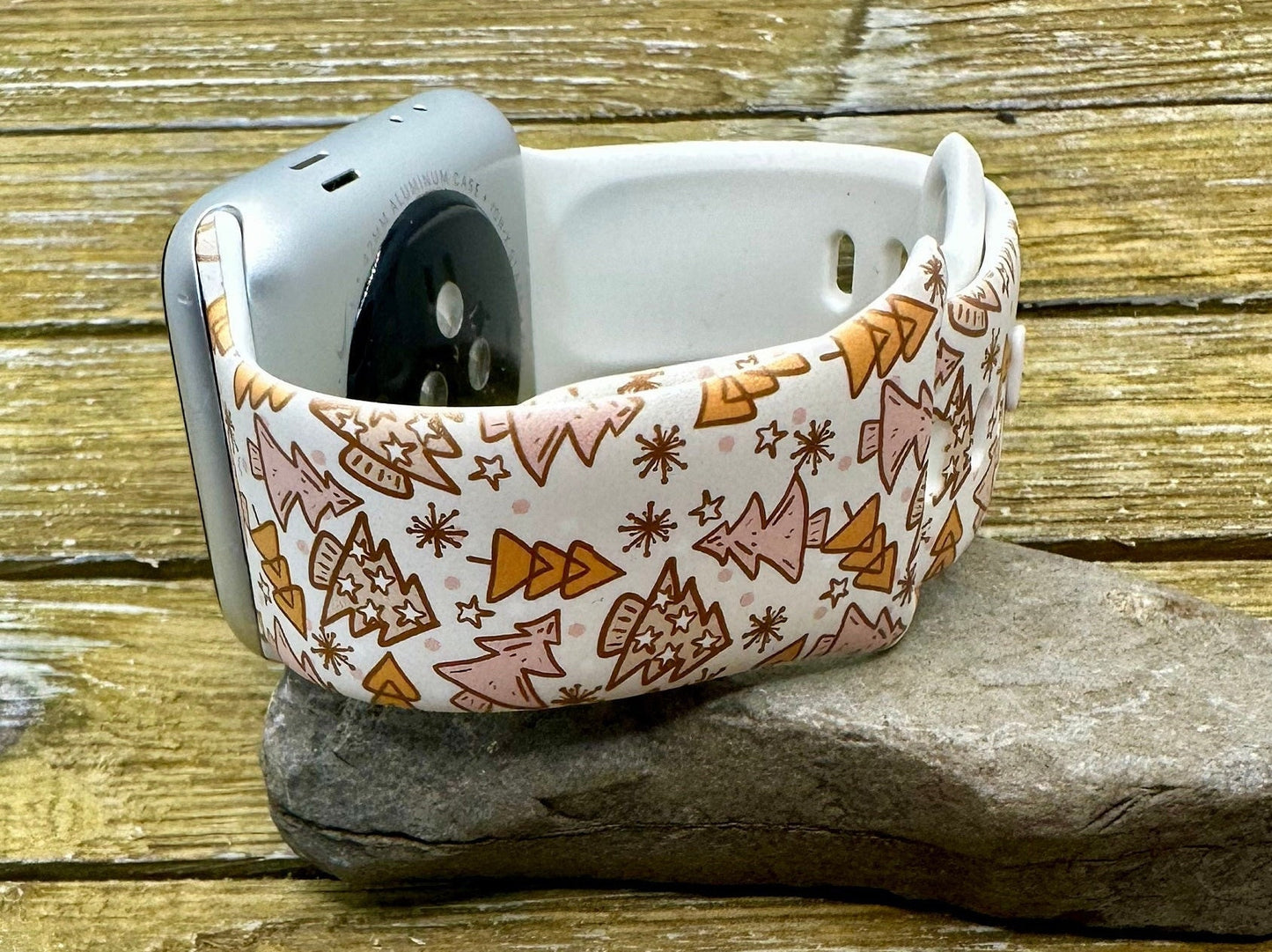 Christmas Trees Watch Band compatible with Apple Watch 38mm 40mm 41mm 42mm 44mm 45mm