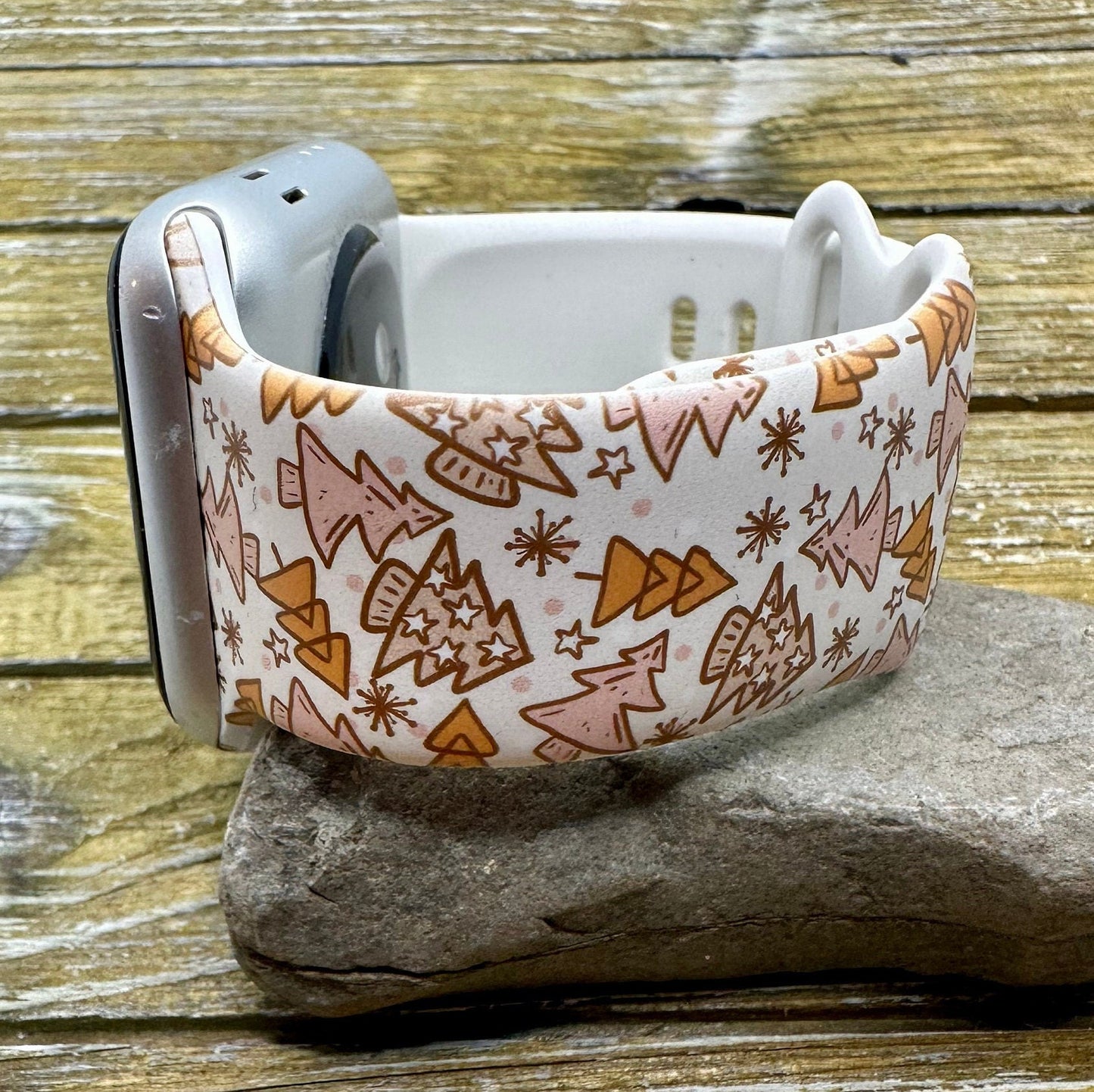 Christmas Trees Watch Band compatible with Apple Watch 38mm 40mm 41mm 42mm 44mm 45mm