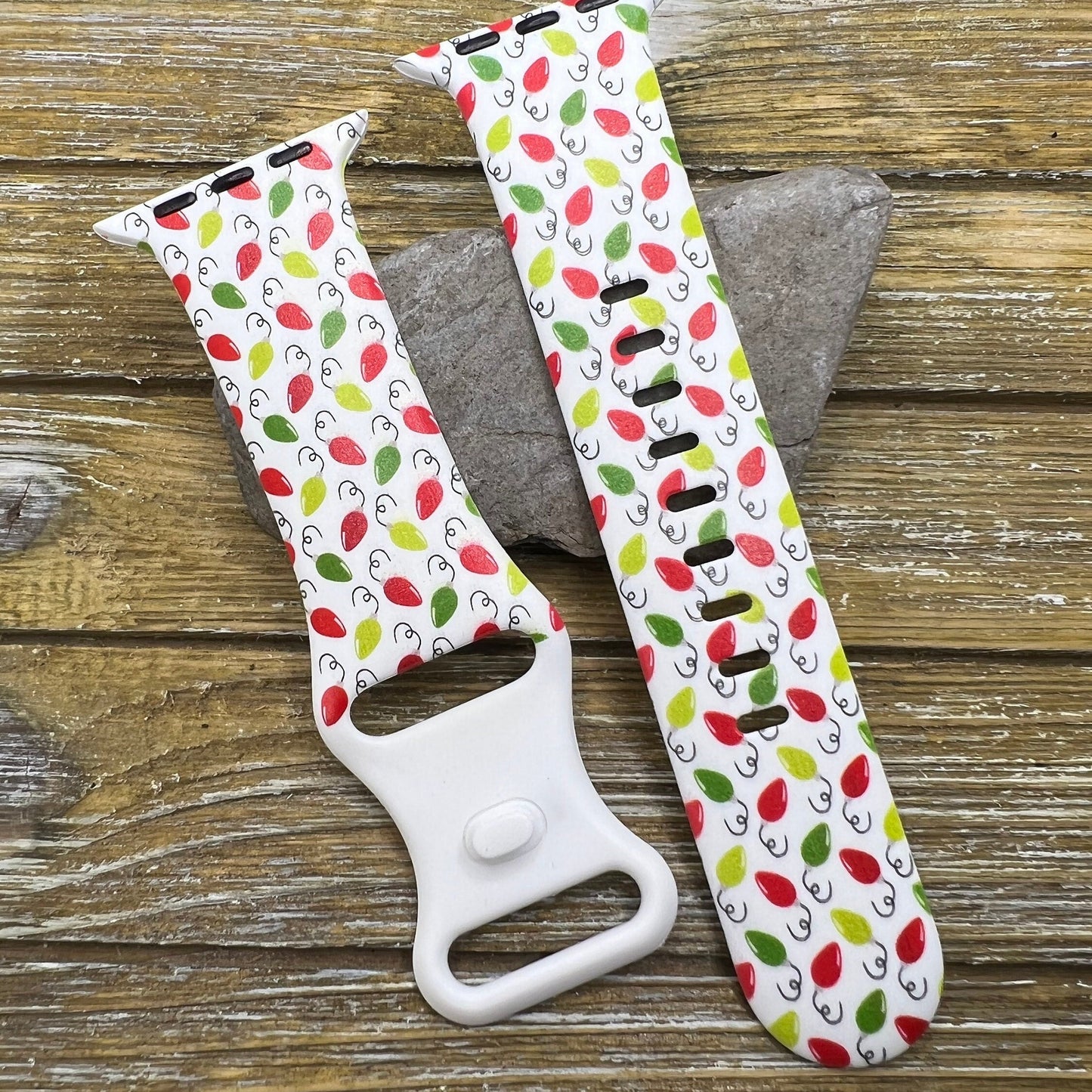 Holiday Lights Watch Band for Apple Watch 38mm 40mm 41mm 42mm 44mm 45mm
