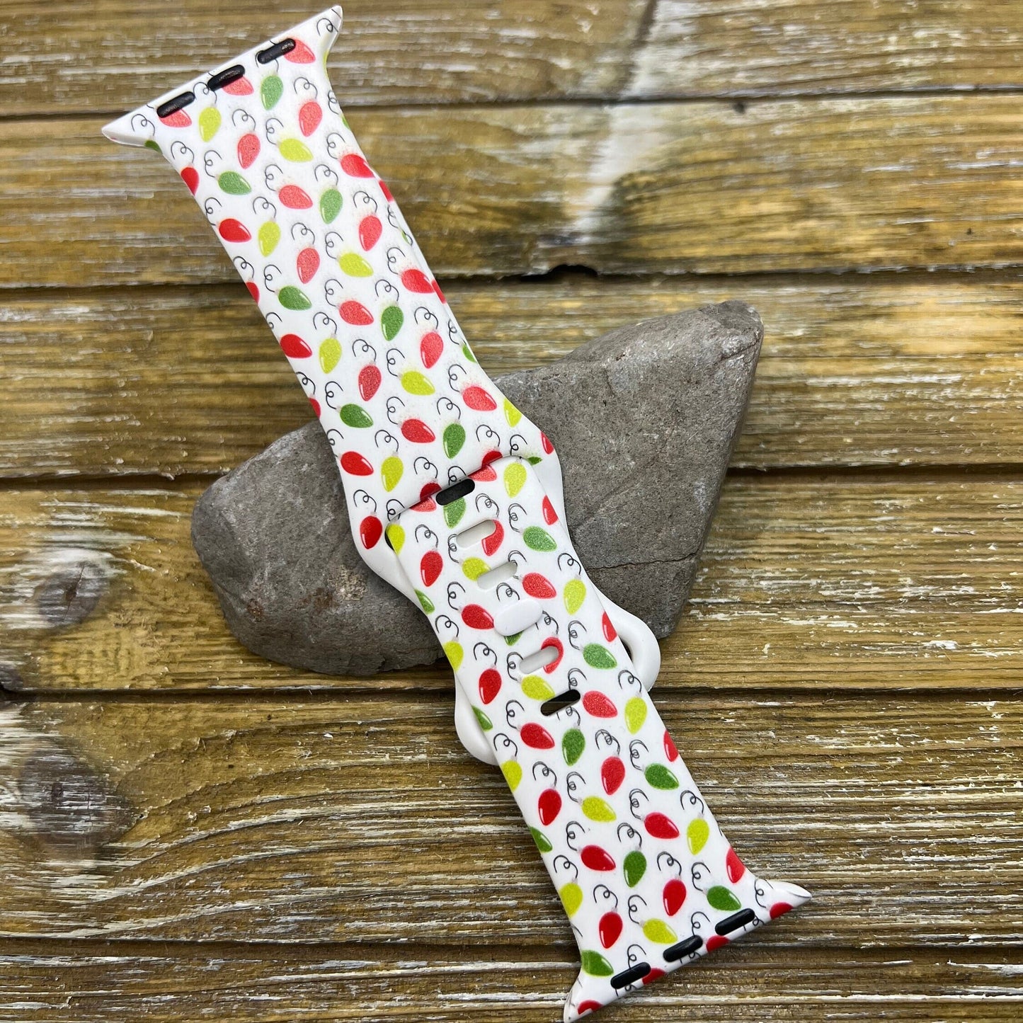 Holiday Lights Watch Band for Apple Watch 38mm 40mm 41mm 42mm 44mm 45mm