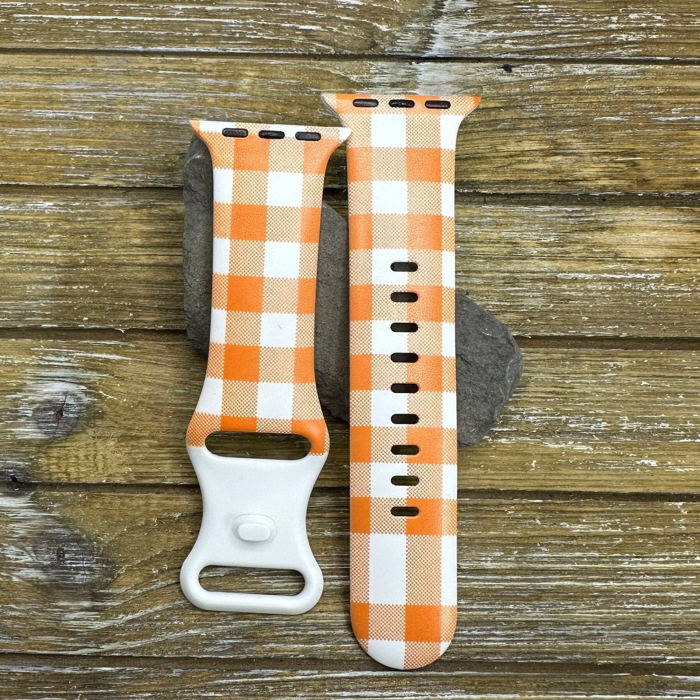 Fall plaid watch band for apple watch 38 40 41 42 44 45 49mm hello fall pumpkins apple watch