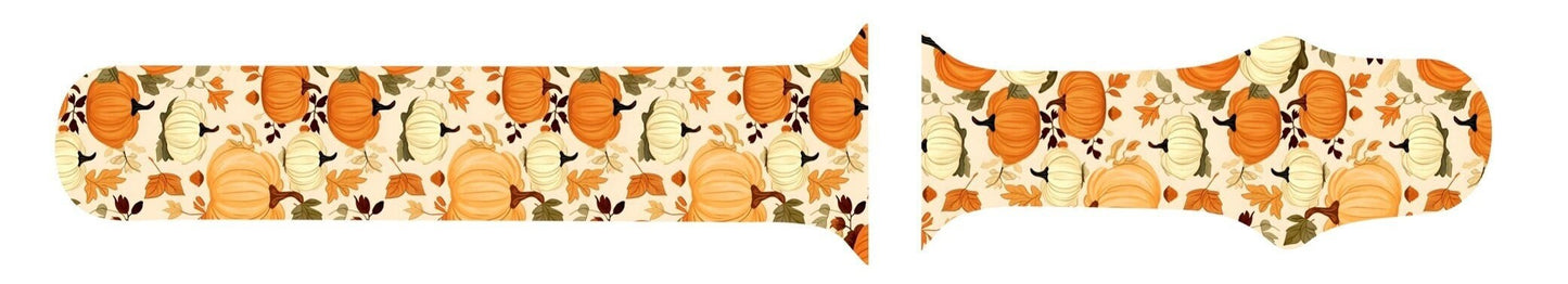 Pumpkin fall watch band for apple watch autumn pumpkins iwatch 20 22 38 40 41 42 44 45 49mm