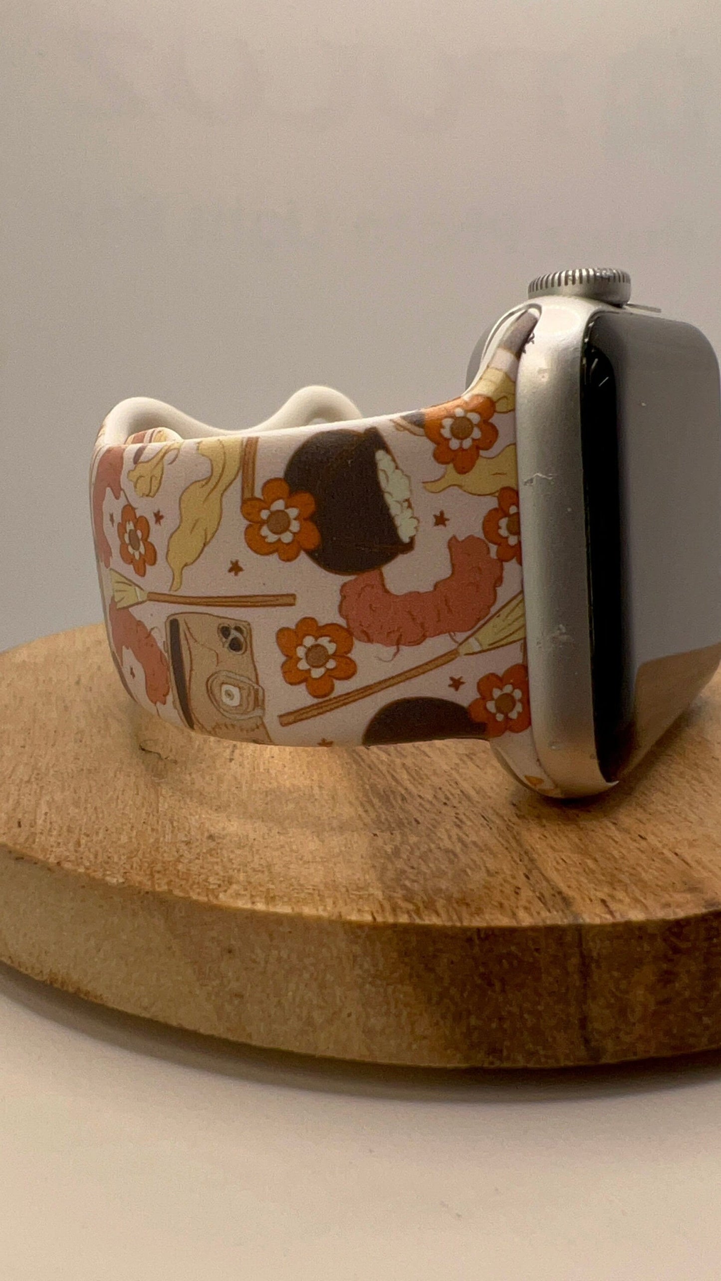 Halloween watch band for apple | pocus halloween | tpu silicone 38mm 40mm 41mm 42mm 44mm 45mm printed spooky band