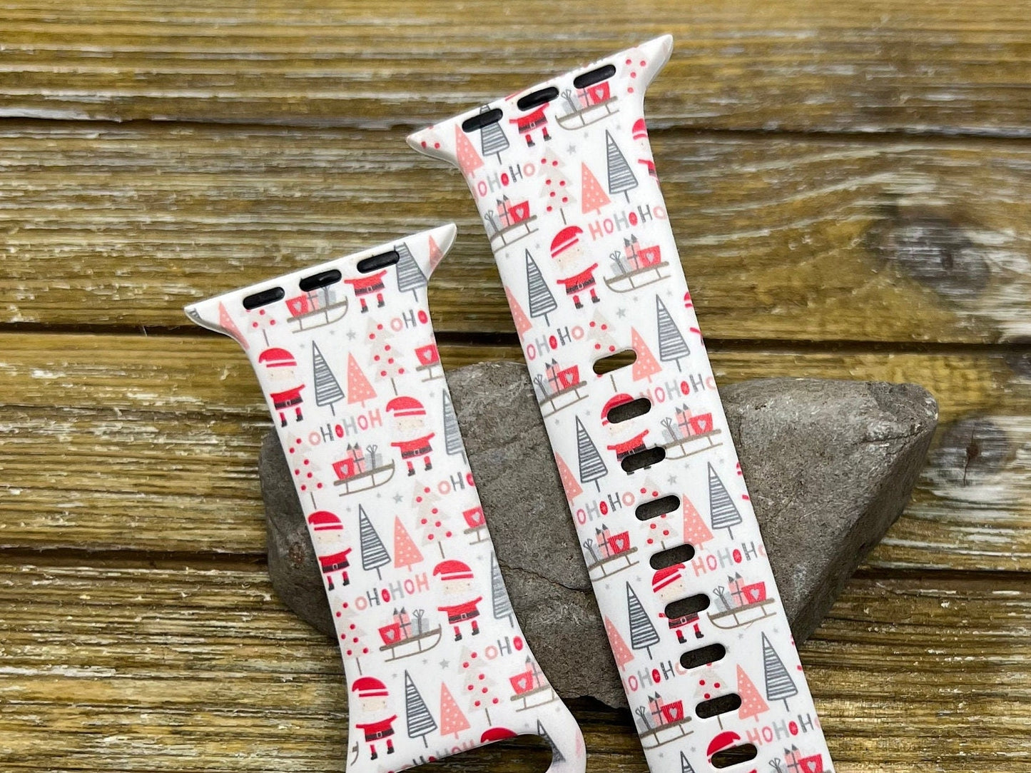 Holiday Santa Watch Band compatible with Apple Watch 38mm 40mm 41mm 42mm 44mm 45mm Spooky band