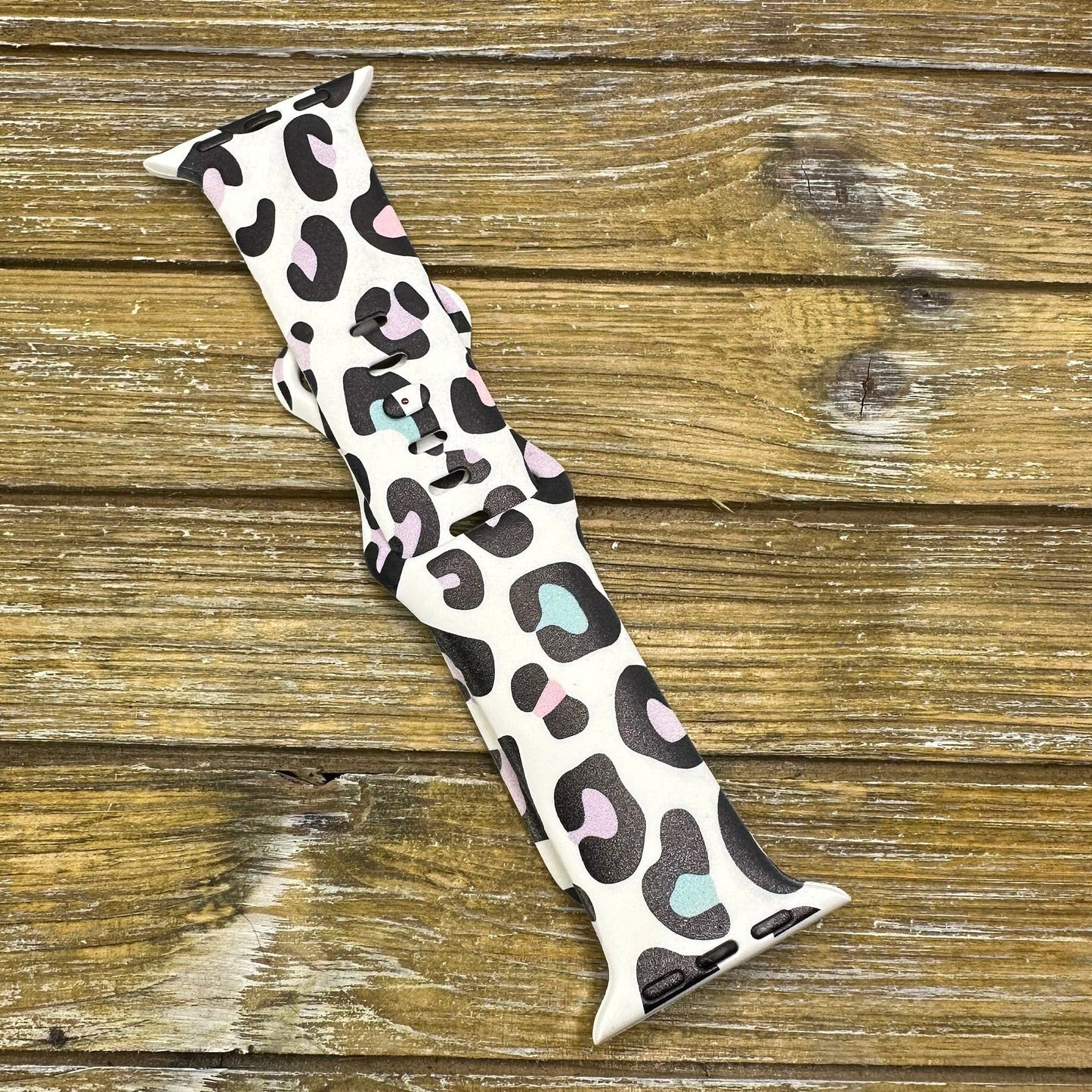Boho leopard apple watch samsung fitbit multi color leopard band for women's band 20mm 22mm 38/40/41 42/44/45/49mm ultra